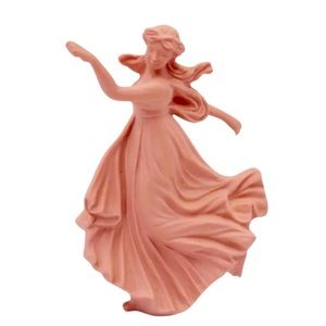 - DANCING HOURS BY WEDGWOOD PINK 1997 HTF RETIRED